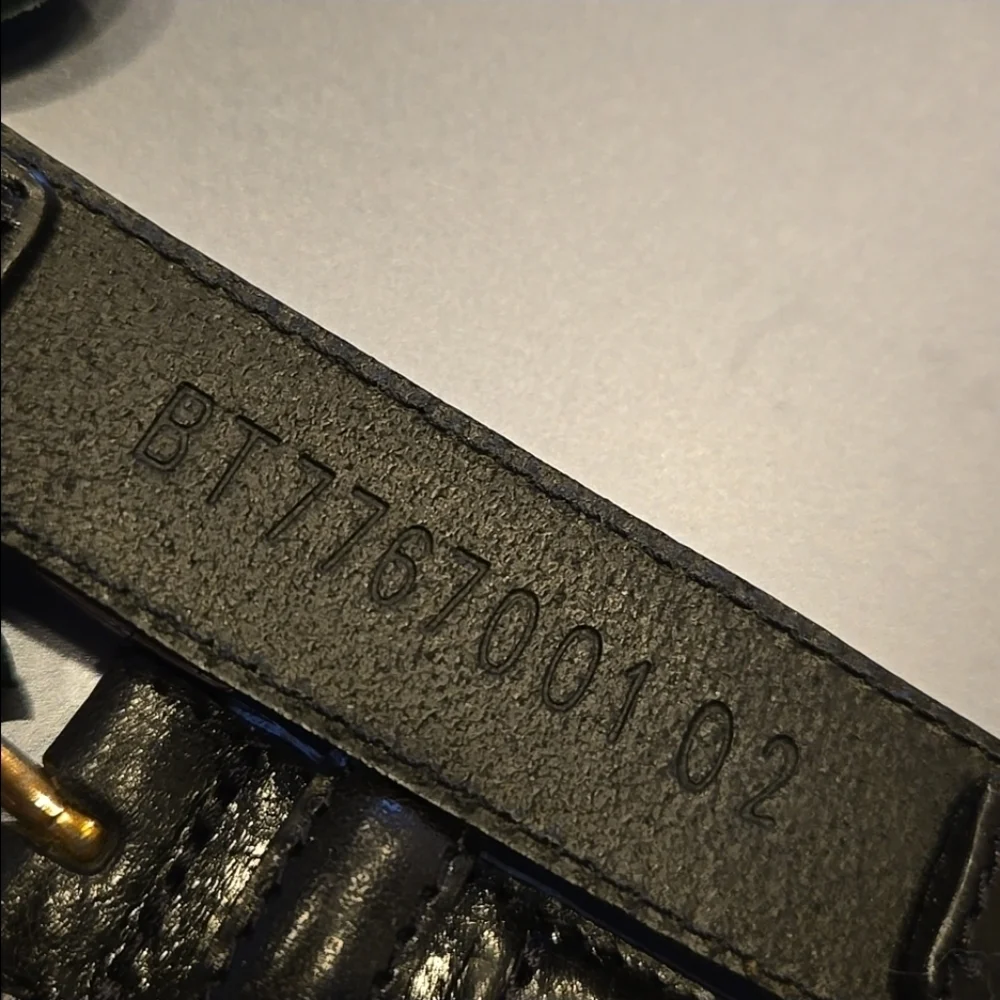 Fossil Leather Belt Vintage 1997